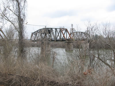 CSX RR bridge over the river
