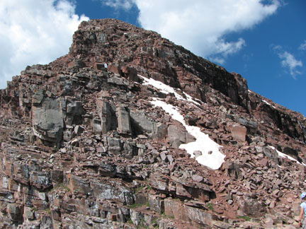 North Maroon Summit ridge