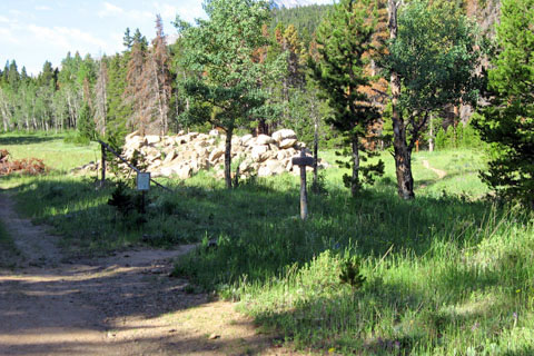 Storm Pass Trail Junction