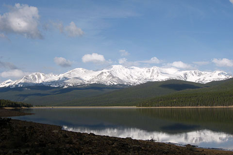 Mount Massive from Turquoise Lake