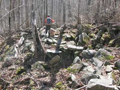 rocky trail