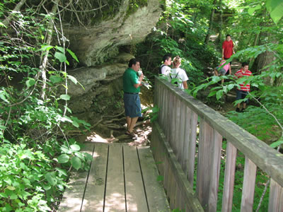 bridge along the trail