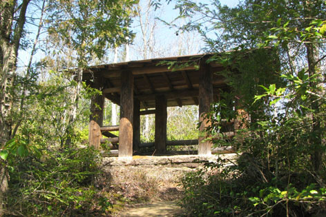 Shelter on the Lake Trail