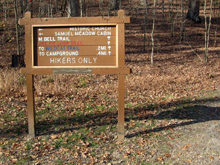 Sign in Jackson Hollow
