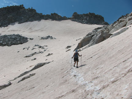 Snow field on Capitol