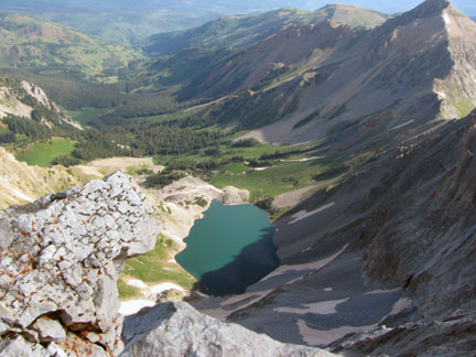 Capitol Lake from above