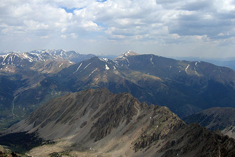 Mount Elbert from LaPlata
