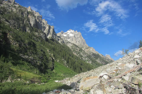 Mount Owen from Cascade Canyon