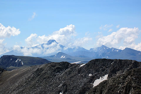 Longs Peak from the summit