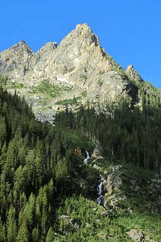 A view up Vahalla Canyon
